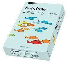 Rainbow Carton color A4 160gr/mp 250 coli/top, Rainbow - albastru pastel (88042703)