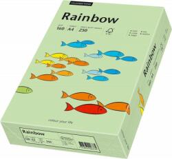 Rainbow Carton color A4 160gr/mp 250 coli/top, Rainbow - verde pal (88042593)
