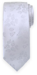 Willsoor Ezüst esküvői nyakkendő virágmintával 15566