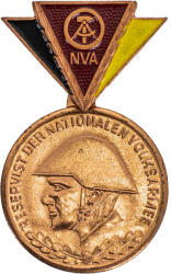 Surplus Militar Medalie Militara VOLKSARMEE Rezervist Bronz RDG - Surplus Militar