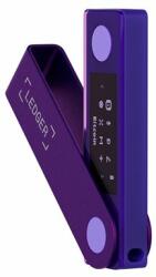 Ledger Portofel electronic Ledger Nano X Crypto, pentru monede virtuale Bitcoin, Ethereum, Dash, ZCash si altele, Amethyst Purple (LEDGERNANOXAP)
