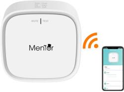 Mentor Detector, Senzor de Gaz Smart wireless WiFI Mentor SY070 2in1 cu avertizare pe telefon si acustica 2.4GHz indicator LED