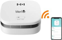 Mentor Detector, Senzor de Fum Smart wireless WiFI Mentor SY071 cu baterie, 3 ani durata de viata, 2.4GHz