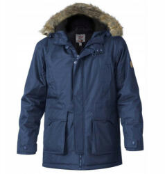 Dg-shop. Ro D555 jachetă pentru bărbați LOVETT iarna parka oversize Albastru inchis 8XL
