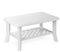 ProGarden Niso műanyag kerti asztal fehér O86