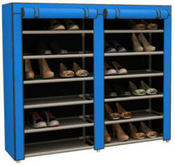  Mobil cipőtároló szekrény, kék (HOP1000975-4)