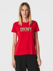 DKNY Póló P2MH7OMQ Piros Regular Fit (P2MH7OMQ)