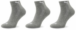 PUMA 3 pár uniszex hosszú szárú zokni 907943 03 Szürke (907943 03)