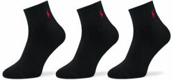 Ralph Lauren 3 pár hosszú szárú férfi zokni 449655220001 Fekete (449655220001)