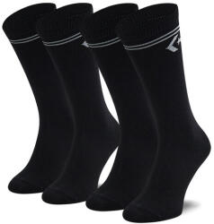 Converse 2 pár hosszú szárú férfi zokni E1025B-2010 r. 39-42 Fekete (E1025B-2010 r.39-42)