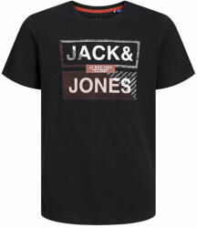 JACK & JONES Póló 12237032 Fekete Regular Fit (12237032)