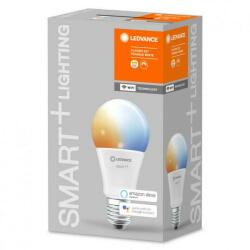 LEDVANCE Bec LED inteligent SMART+ WiFi Classic Tunable White A, E27, 9.5W (75W), 1055 lm, lumina alba (2700-6500K) (000004058075485433)