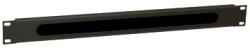 WP 1U brush type cable, Black RAL 9005 (WPN-ACM-201-B) - pcland