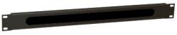 WP 1U brush type cable, Black RAL 9005 (WPN-ACM-201-B)