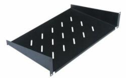 WP Fixed Shelf 2U 350 mm RAL 9005 Black (WPN-AFS-22035-B)