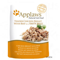 Applaws Chicken & beef in a tasty jelly 16x70 g