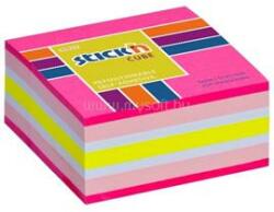 STICK N Stick`N 51x51mm 250 lap neon pink mix öntapadó kockatömb (STICK_N_21533) (STICK_N_21533)