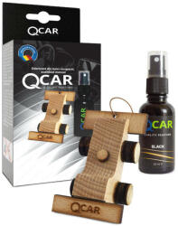 QCAR Odorizant Auto QCAR Lemn Masina F1 3D Black (5949471382091-B)