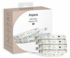 Aqara LED Strip T1 RGB CCT IC okos LED-szalag szett Zigbee 3.0 Matter kompatibiis (vezérlés + tápegység + 2 méter LED-szalag) (AQA-LAM-LEDT1)