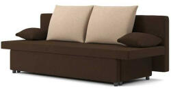Sony 2 kanapéágy, normál szövet, hab töltőanyag, szín - barna / cappuccino