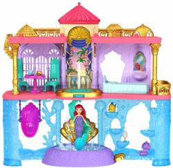 Mattel Prințesele Disney : Ariel în palatul dublu cu mini figurină (HLW95)