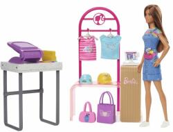 Mattel Barbie: set de joacă stylist (HKT78) Papusa Barbie