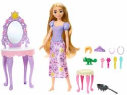 Mattel Prințesele Disney: masa de pieptănat Goldilocks set (HLX28)