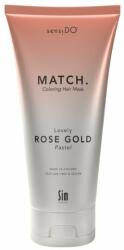 Sim Sensitive Masca coloranta tratament cu Keraguard Lovely Rose Gold Pastel, 200ml, SensiDo Match