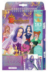 Make It Real Divattervező vázlatfüzet: Disney utódok - A királyi esküvő készlet (MIR4209)