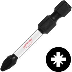 ABRABORO PZ 1 x 50 mm Pozidrive Impact bit, 2 db/csomag (061802101080) - praktikuskft