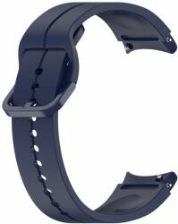 Samsung Galaxy Watch6 / Watch6 Classic okosóra szíj - sötétkék szilikon szíj (20 mm széles szíj)
