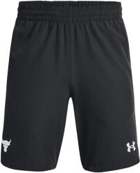 Under Armour Project Rock Gyerek szabadidős rövidnadrág Under Armour B PJT ROCK WOVEN SHORTS fekete 1370269-002 - YL