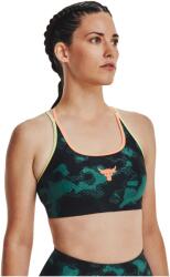 Under Armour Project Rock Női merevítő sportmelltartó Under Armour PJT RCK CRSBCK PT BRA FAM W zöld 1377953-722 - XL