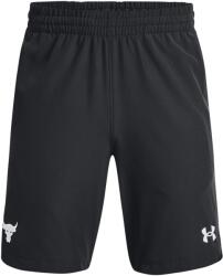 Under Armour Project Rock Gyerek szabadidős rövidnadrág Under Armour B PJT ROCK WOVEN SHORTS fekete 1370269-002 - YM