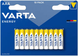 VARTA Energy LR03 AAA tartós elem 10 db (ár/bliszter)