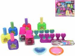 Magic Toys Pedikűr, manikűr körömdíszítő 12 db-os szépség szett (MKK137202)