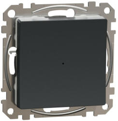 Schneider Electric Schneider SDD114381 SEDNA WISER Univerzális, nyomógombos, LED fényerőszabályzó, antracit (SDD114381) - elektroprofishop