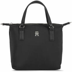 Tommy Hilfiger Táska Tommy Hilfiger Poppy Th Small Tote AW0AW15640 Fekete 00