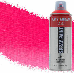 Royal Talens Amsterdam vízbázisú akrilfesték spray, 400 ml - 384, reflex rose