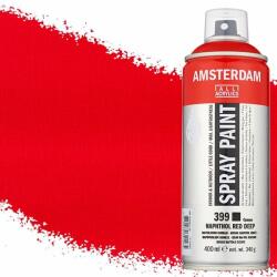Royal Talens Amsterdam vízbázisú akrilfesték spray, 400 ml - 399, naphthol red deep