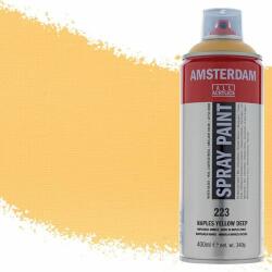 Royal Talens Amsterdam vízbázisú akrilfesték spray, 400 ml - 223, naples yellow deep