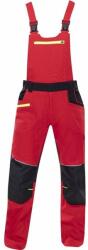 ARDON Salopetă cu pieptar 4Xstretch - Roșie | 52 (H6612/52)