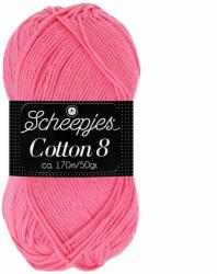 Scheepjes Cotton8 - 719 - rózsaszín pamut fonal