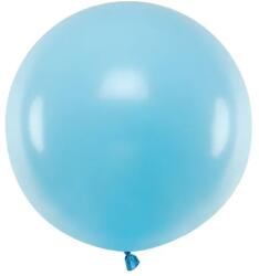 PartyDeco Balon rotund din latex - albastru deschis 60 cm