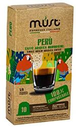 Must Capsule Must Peru compostabile în Nespresso® 10 bucăți
