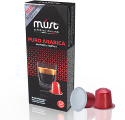 Must Capsule din aluminiu Must Puro Arabica pentru Nespresso® 10 bucăți