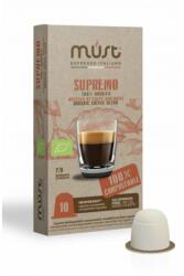 Must Capsule de cafea organică compostabilă Must Supremo pentru Nespresso® 10 bucăți