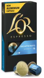 L'OR Espresso Decaffeinato decofeinizat Intensitate 6 - 10 capsule din aluminiu compatibile cu aparatele de cafea Nespresso®*