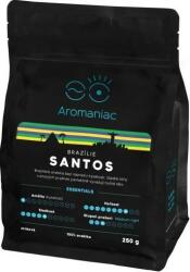 Aromaniac Cafea aromată proaspăt prăjită Brazilia Santos măcinată 250 g