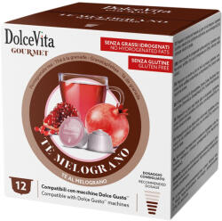 Dolce Vita Ceai Dolce Vita cu aromă de rodie pentru Dolce Gusto 12 capsule